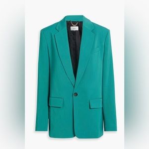 A.L.C Dakota twill blazer in jade color